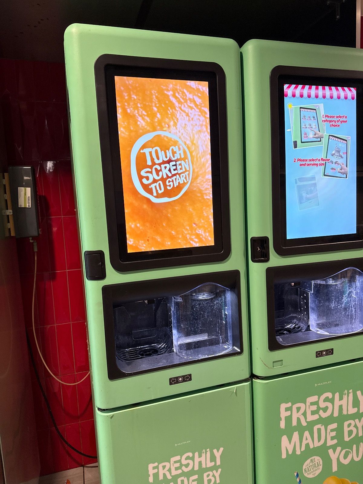 Two FreshBlend machines side by side
